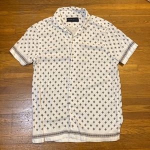 Men’s Abercrombie and Fitch slim shirt, button down - LARGE